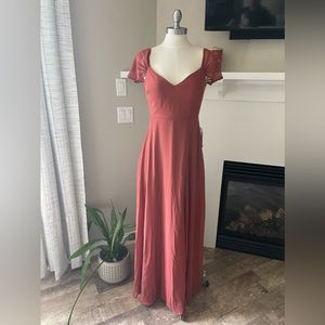 NWT Birdy Grey Dress (Devin Chiffon in Spice)
